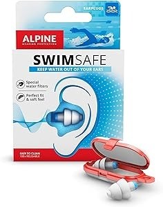 Alpine swimsafe zwem oordoppen 1 paar