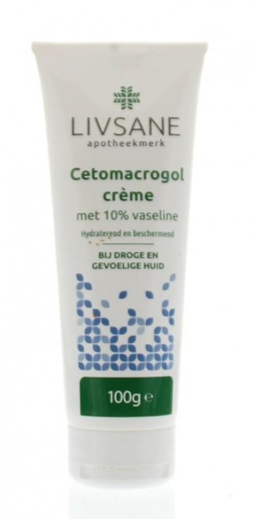 Cetomacrogolcreme met 10 vaseline in tube