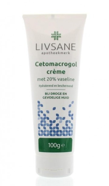 Cetomacrogolcreme met 20 vaseline in tube
