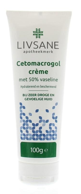 Cetomacrogolcreme met 50 vaseline in tube