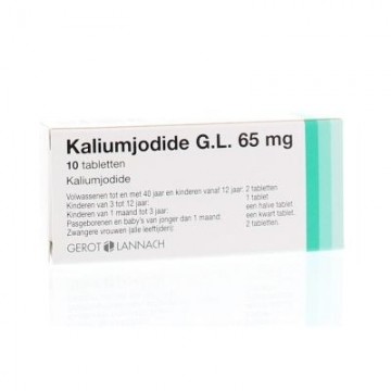 Kaliumjodide gl 65mg