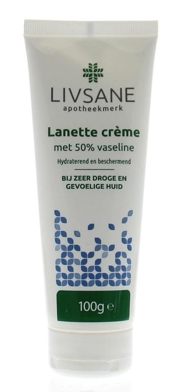 Lanettecreme met 50 vaseline in tube 100g