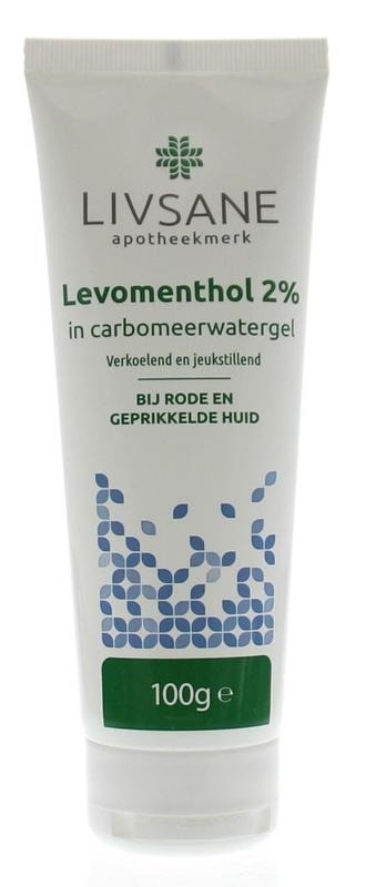 Levomenthol 2 in carbomeerwatergel 1 in tube 100g