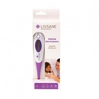 Livsane digitale thermometer met flex punt