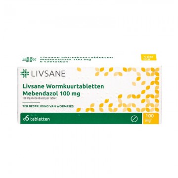 Livsane mebendazol 100mg