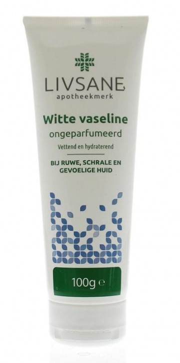 Livsane witte vaseline in tube