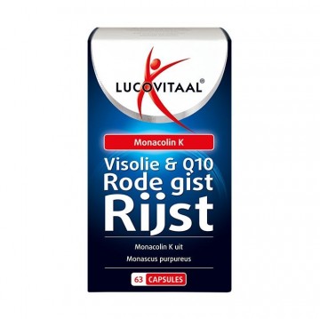Lucovitaal rode gist rijst  visolie  q10 caps