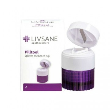 Pilltool pilsplitter en crusher livsane