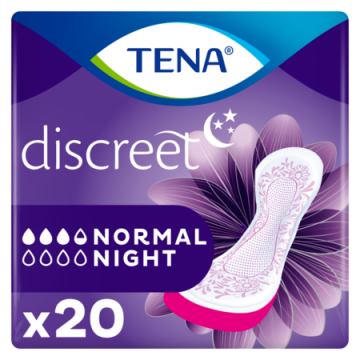 Tena tena discreet normal night 20 stuks